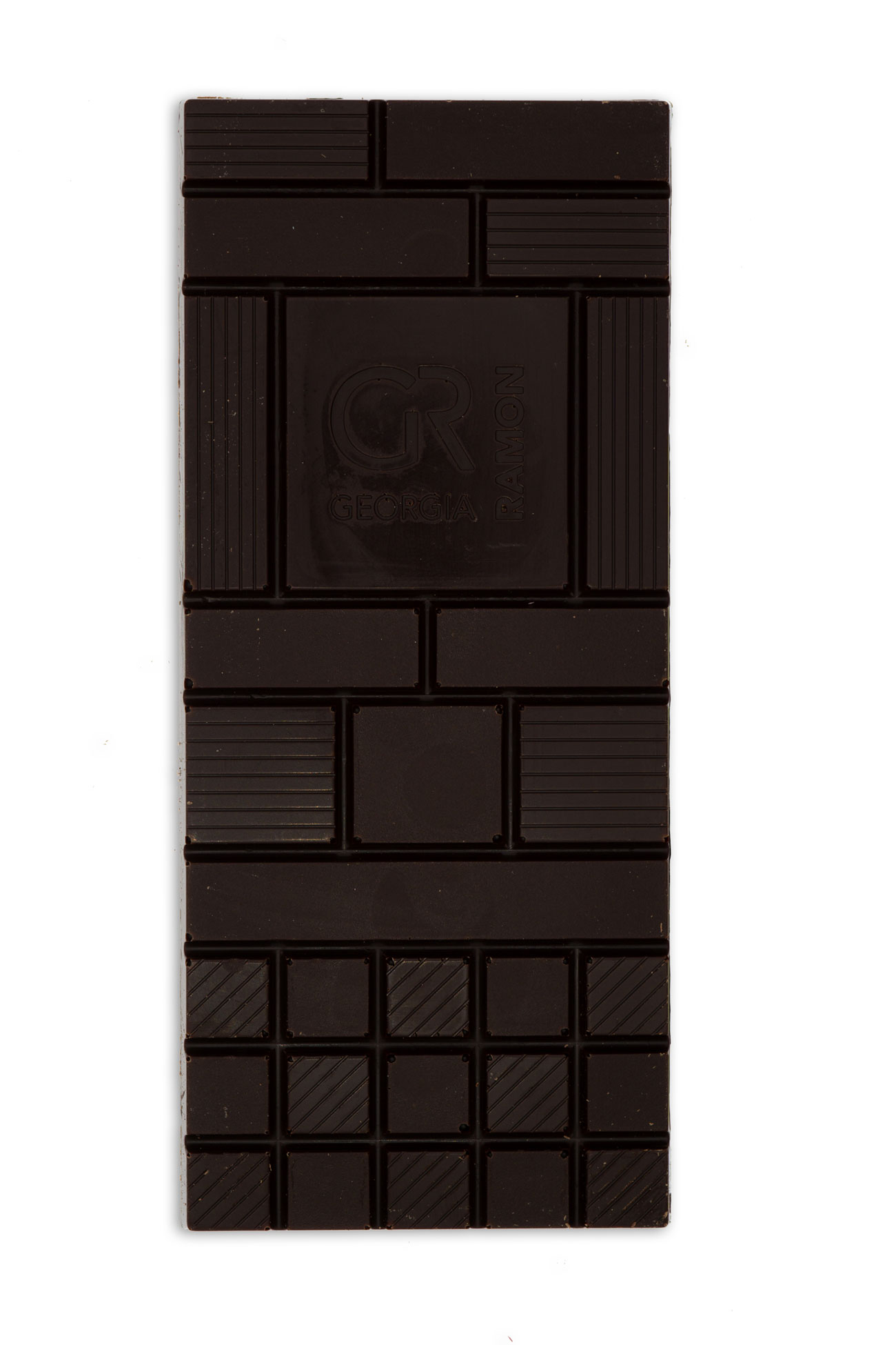 Dunkle Schokolade der Marke Georgia ramon, ohne Verpackung