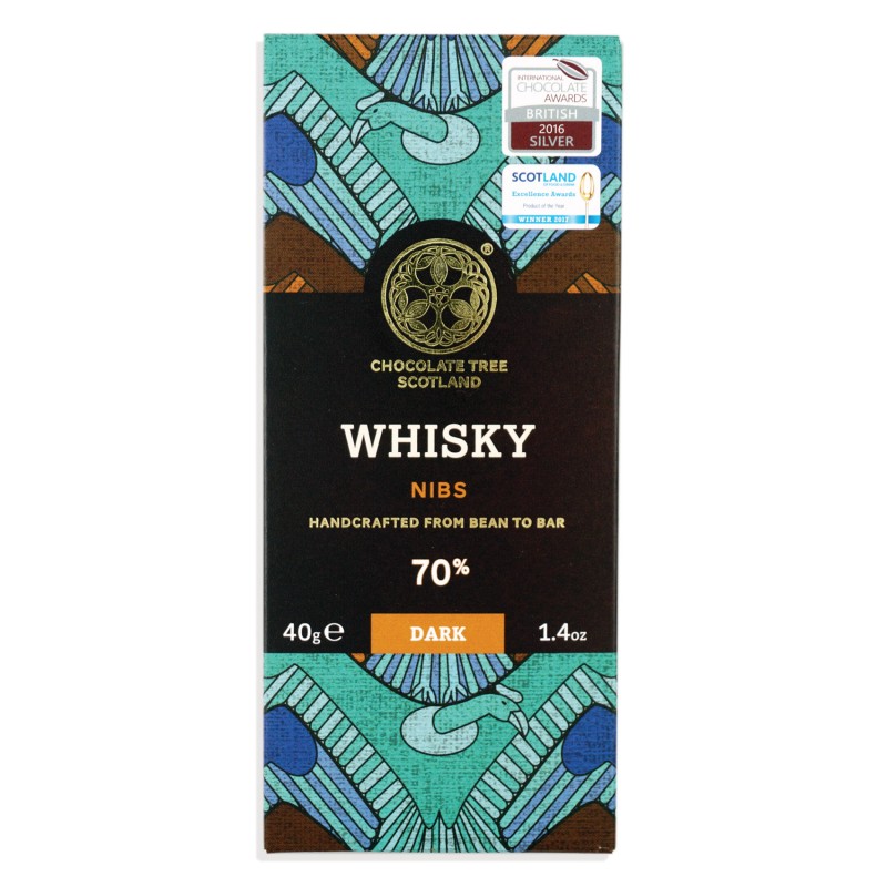 WHISKY NIBS 70 %